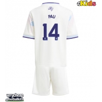 Aston Villa Pau Torres #14 Replica Third Minikit 2025-26 Short Sleeve (+ pants)